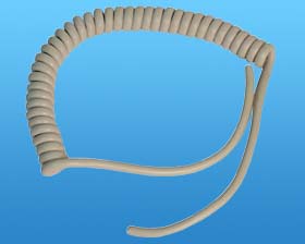 CURLEY COIL CORD